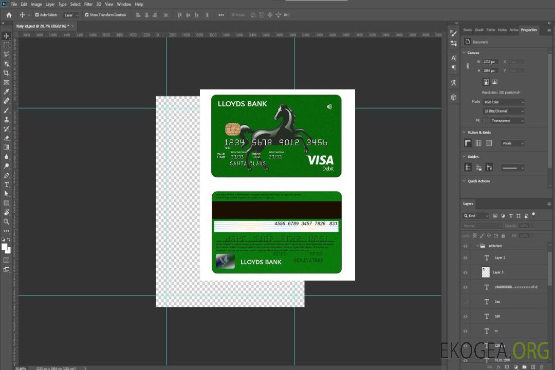 Carte de crédit bancaire UK Lloyds template Carte de crédit bancaire UK Lloyds template